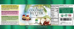 Organic Coconut Butter Raw Stone Ground Pureed For Keto Paleo Friendly Recipes
