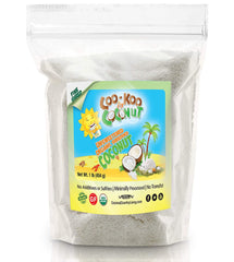 Organic Shredded Coconut Unsweetened, 1 lb, Fine, Great for Coconut Milk, Keto and Paleo Treats