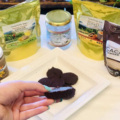 Organic Turmeric Root Powder Raw Spice with Curcumin