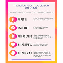 Organic Ceylon Cinnamon Powder Ground 1 lb, Raw, True Cinnamon from Ceylon, Premium Grade