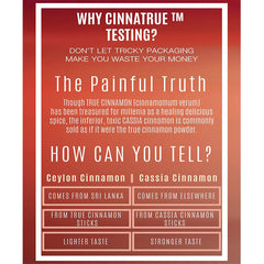 1 lb Organic Ceylon Cinnamon Powder Ground, Raw, True Cinnamon from Ceylon, Premium Grade