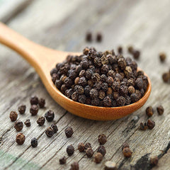 Organic Black Peppercorns (Whole Pepper), Fairtrade Packed Fresh w/E-Book