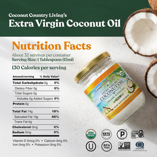 Organic Extra Virgin Coconut Oil