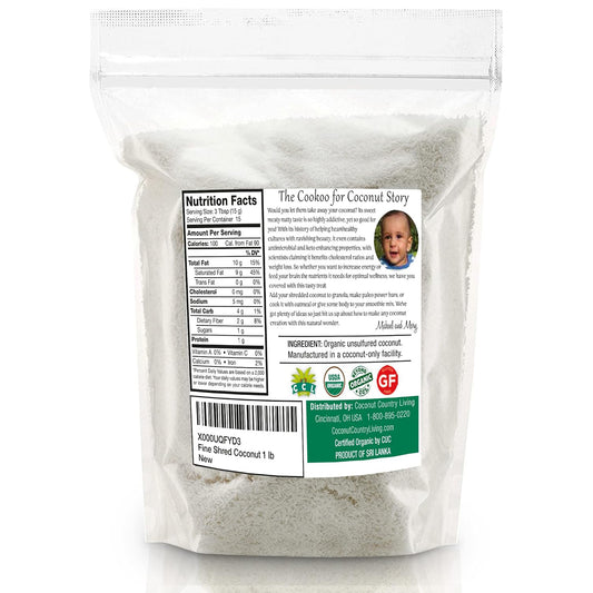 Organic Shredded Coconut