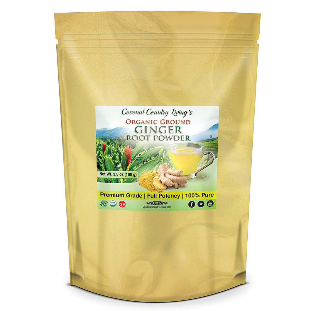 3.5 oz organic ginger powder