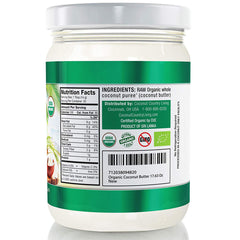 Organic Coconut Butter  Raw Stone Ground Pureed For Keto Paleo Friendly Recipes