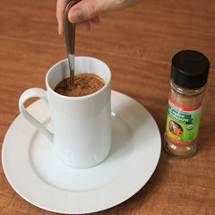 Organic Ceylon Cinnamon Ground Powder 1.41 oz Glass Bottle